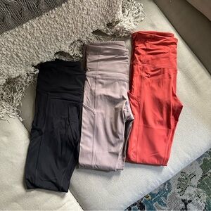 Set of 3 CRZ yoga leggings